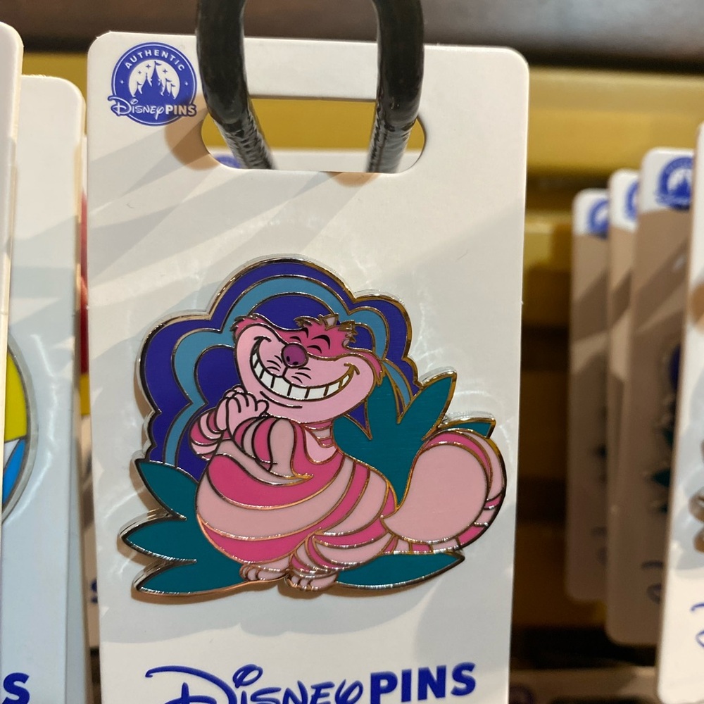 Disney Cheshire Cat Enamel Pin Alice in Wonderland